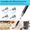 Pencil Type Air Grinder with Air Hose 2 Collets 14 Inch Pneumatic Rotary Pen Stepless Speed