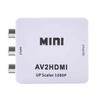 AV to HDMI Converter, RCA to HD AV to HDMI Connector Analogue Video Signal to HDMI Adapter HD Video Switch Box for Laptop, TV, P