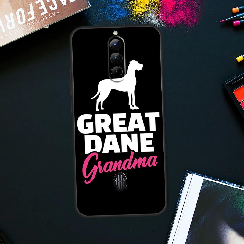 Great Dane Dog Case For ZTE Nubia Red Magic 9 8 8S Pro Plus RedMagic 6S 7S Pro 6 7 Pro 5S 6R 5G Back Cover