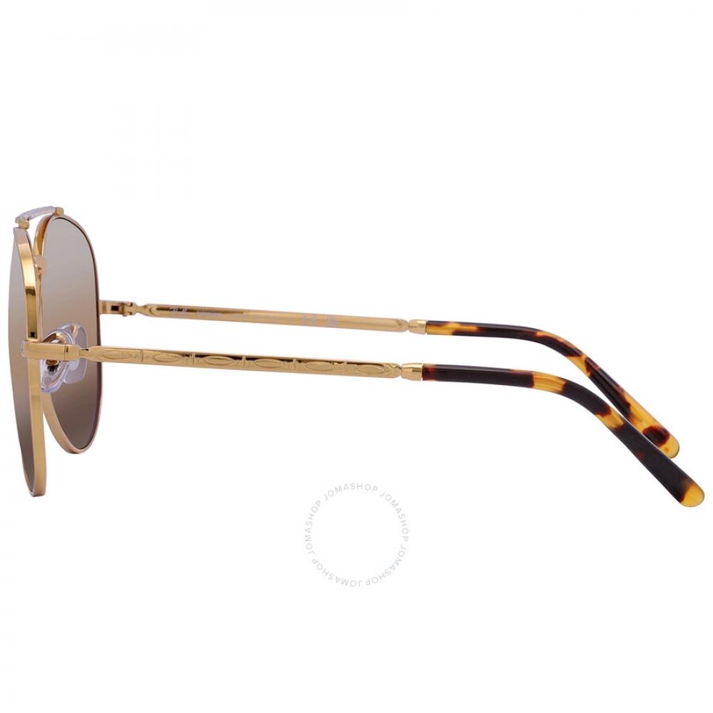 Ray Ban New Aviator Polarized Silver Brown Chromance Unisex Sunglasses Rb3625 9196g5 62