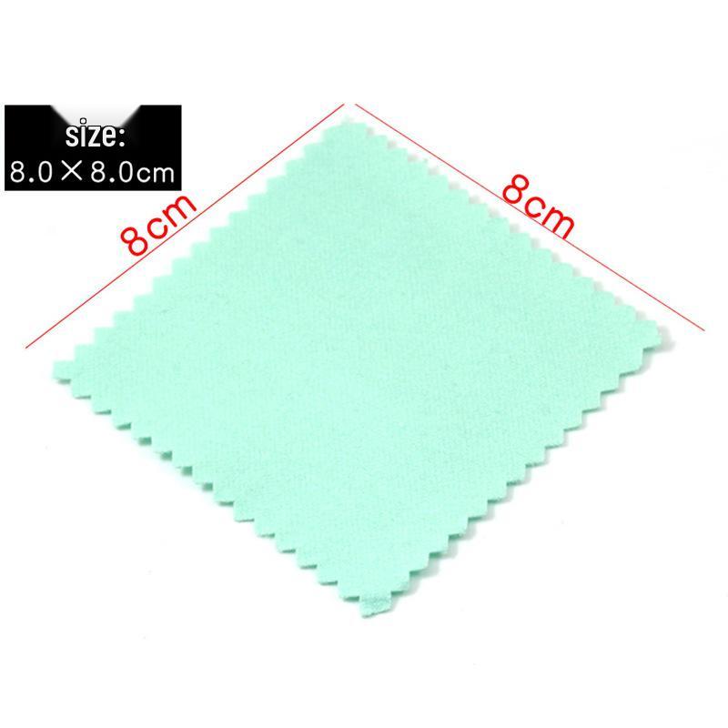 Silver Polishing Cloth for Jewelry, Ornaments, and Silverware - Cleaning and Maintenance Accessory
