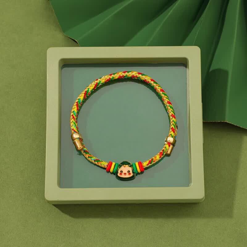 Dragon Boat Festival Zongzi Charm Bracelet
