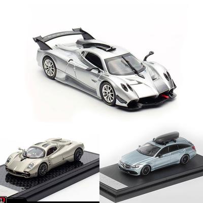 1/64 LCD Model Car  Huayra R &Utopia  Vehicle Diecast Car Hobby Collection Toy With Display Case For Adults