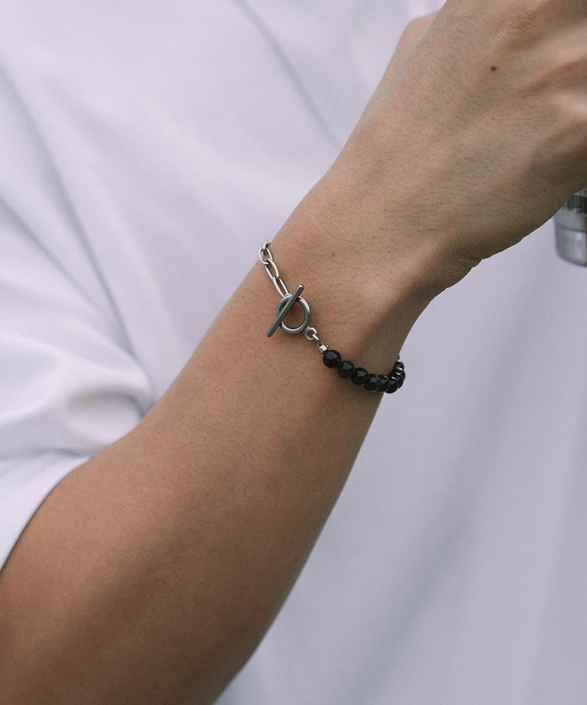 Bicycletrophy Bt Gemstone Bracelet 01 (2 Types / 6Mm Black Tiger Eye Grade Aa)