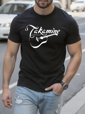 Takamine Guitars Vintage Tshirt Vintage Guitar Tee - Blac...