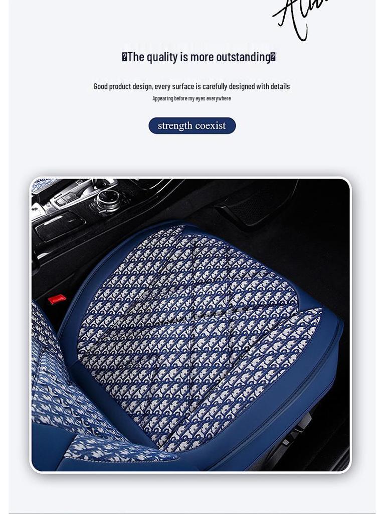 Five-Seat Full Wrap Universal Car Seat Cushion Cover for All Seasons