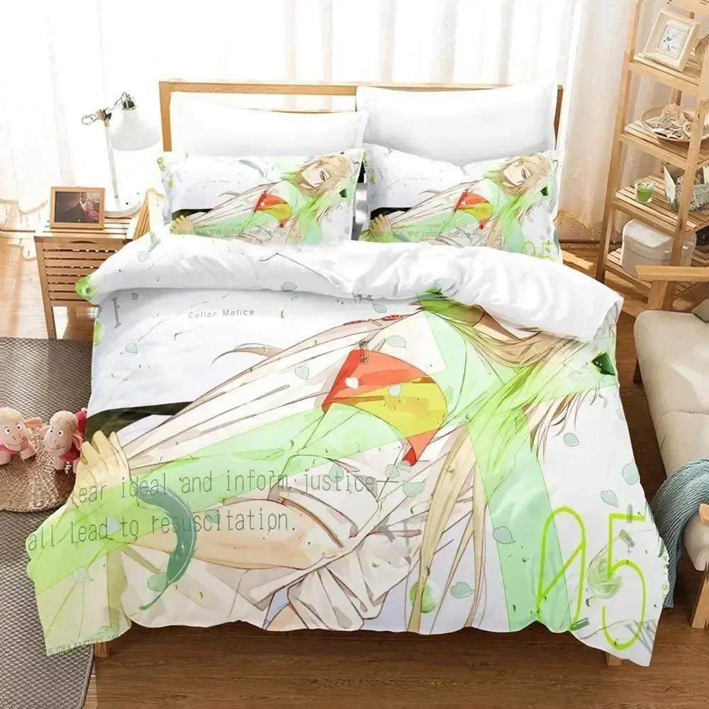 Stampa 3D Anime Gioco Collare X Malice Set Biancheria da Letto Copripiumino Set Letto Coperta Federa Piumone king Queen Size Ragazzi Adulto