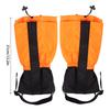 Kinder Beinstulpen Verstellbar Wasserdicht Winddicht Sandabweisend Kinder Outdoor Beinstulpen(Orange )