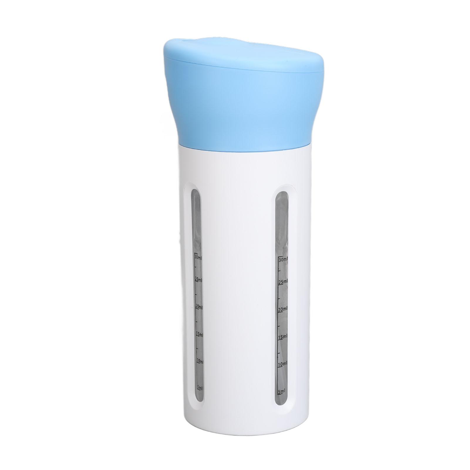 

4 в 1 дорожный дозатор многоразового использования пустой контейнер для лосьона, шампуня, геля для мытья тела бутылка для