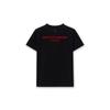 [wooyoungmi] Black Tufted Embroidery Back Logo T-shirt M263TS08708B