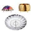Stainless Steel Steaming Tray Creative Kitchen Tool Colorful Folding Multi-purpose Lotus Steamer Telescopic Steaming Tray