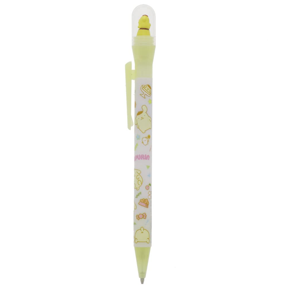 Sunstar Stationery Sanrio Mechanical Spinning Dome S4481038 Pencil, Pen, Pompompurin,