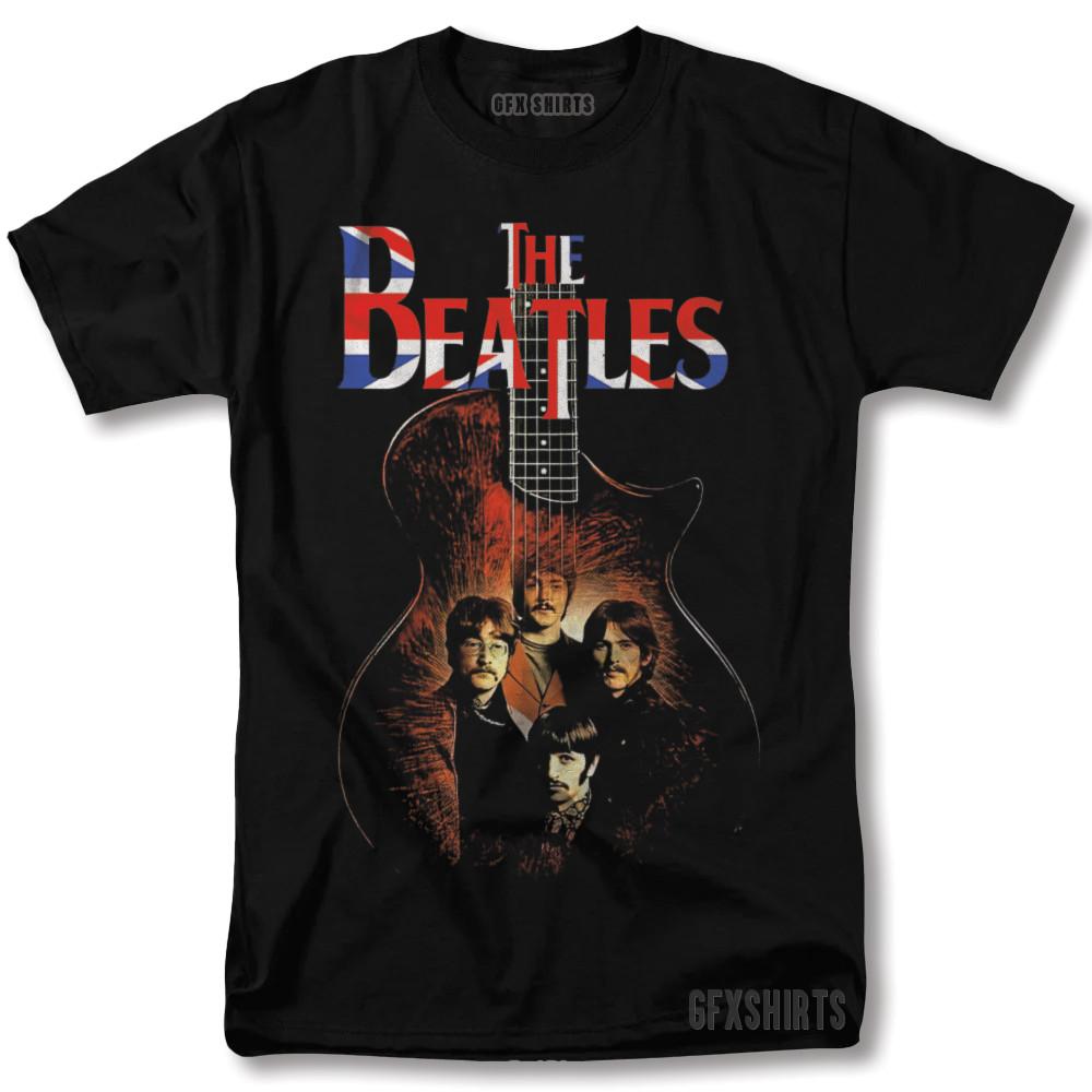 The Beatles Классический Рок Тур Мерч Классический Ретро Винтажный Дизайн Футболка 3XL