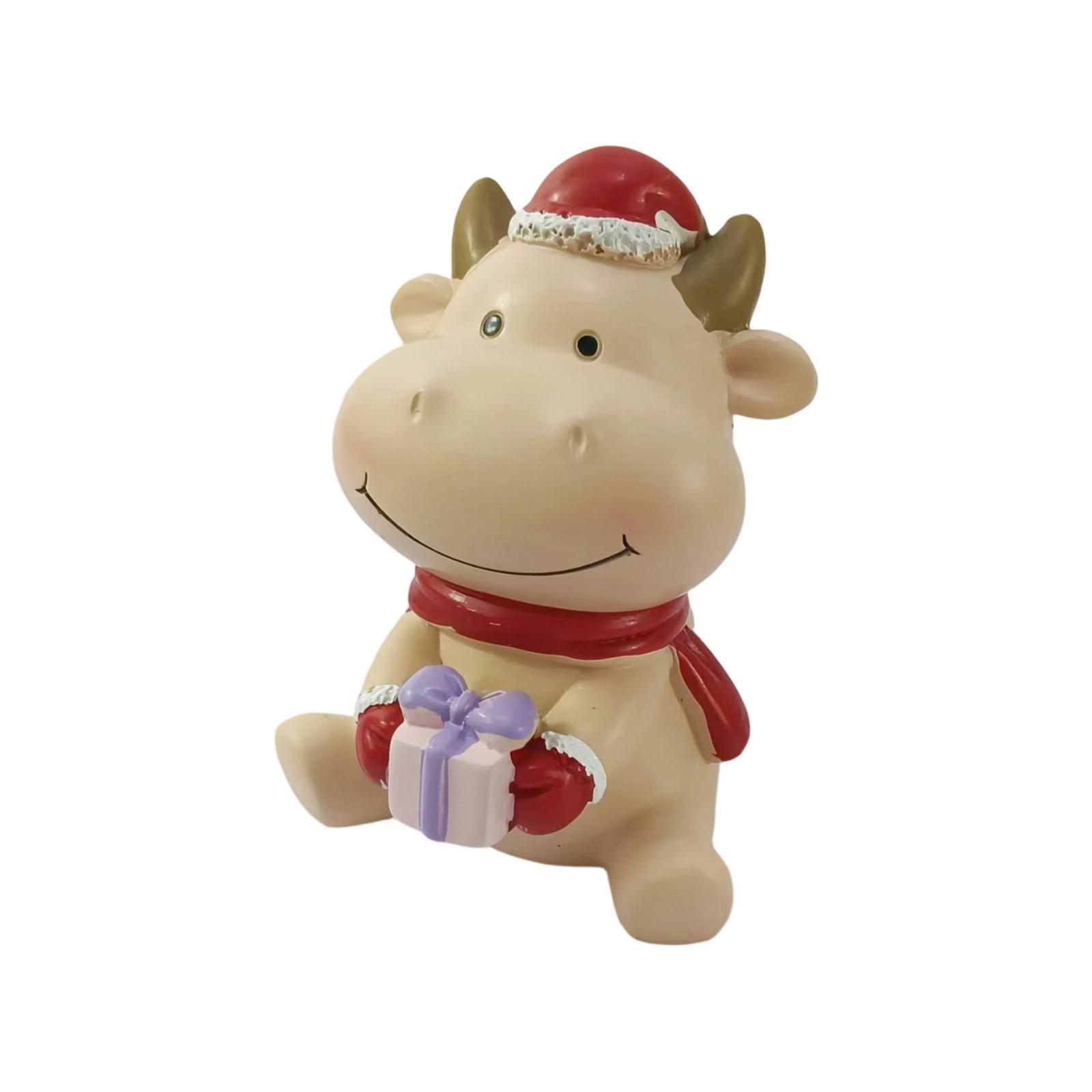 

Christmas Cartoon Ornaments Cute Snowman Santa Claus Car Christmas Decorations Desktop Decorations Creative Festival Gifts One Size