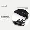 USB Plug-in Large Digital Wall Clock TEMP Calendar 4 Alarms Hourly Chiming Table Clock 12/24H Electronic Luminous LED Clock