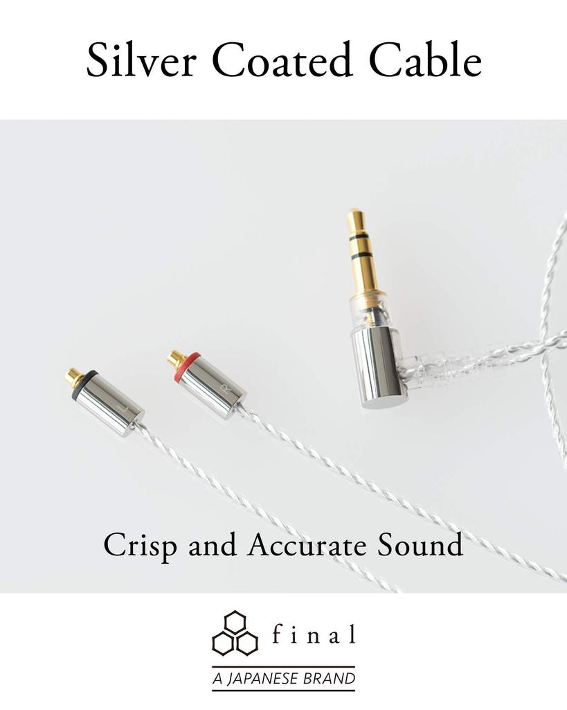 Final E5000 Earphones with MMCX Connectors and Support In-Ear Re-Cable