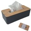 Tissue box, tissue box, napkin dispenser, bamboo/plastic