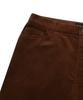COVERNAT Corduroy Semi-Wide Fit Carpenter Pants Brown