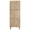 Highboard 40 X 33 X 110 Cm Solid Mango Wood