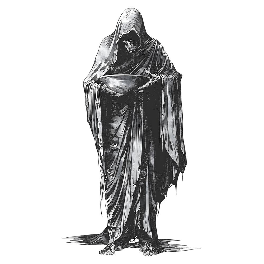 Halloween Magic Wizard Bedroom Living Room Porch Home Decoration Wall Stickers