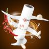 Plastic Electric Garlic Puree Machine 320ml Meat Mincer Portable Food Processor  Food Preparation
