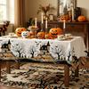 Vespri Halloweenový ubrus - Děsivý dýňový ubrus - Halloweenová pártyzyc