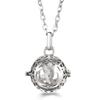 Russia Tradition Chime Exquisite Angel Wings Caller Necklace Essential Oil Diffuser Pregnant Woman Aromatherapy Pendant Jewelry