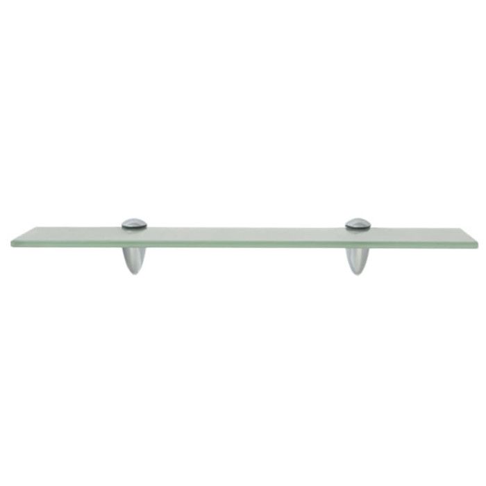 Étagère murale - vidaXL - 50 x 10 cm - Verre incassable - Givré - Design contemporain