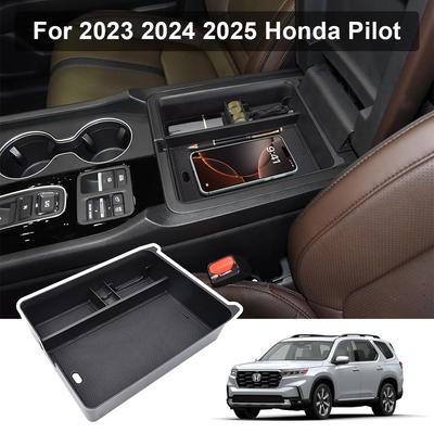 Center Console Organizer Tray Compatible with  2024 Honda Pilot Ert Tray Storage Organizer Interior Divider Accessories