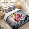 Ayrton Senna Bettwäsche-Set, 1 Bettbezug & 2 Kissenbezüge Weich Bequem Schlafzimmer Heimtextil Dekoration