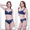 Sexy Gathering Bra Set Lace Fashion Comfortable Bra Skin-friendly Breathable Underwear