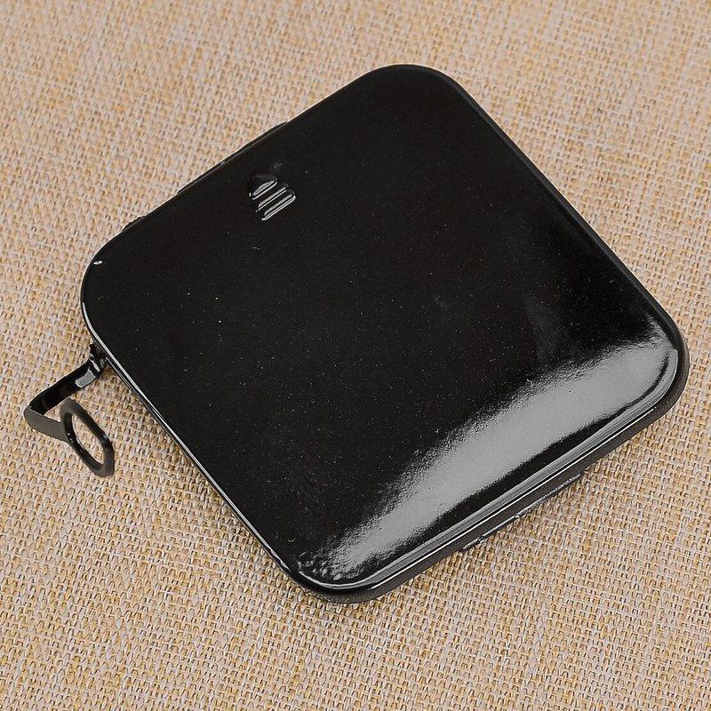 2218850322 Front Bumper Tow Hook Eye Cover Cap Fit for Mercedes-Benz S Class W221 S350 S400 S450 S550 S600 Black ABS