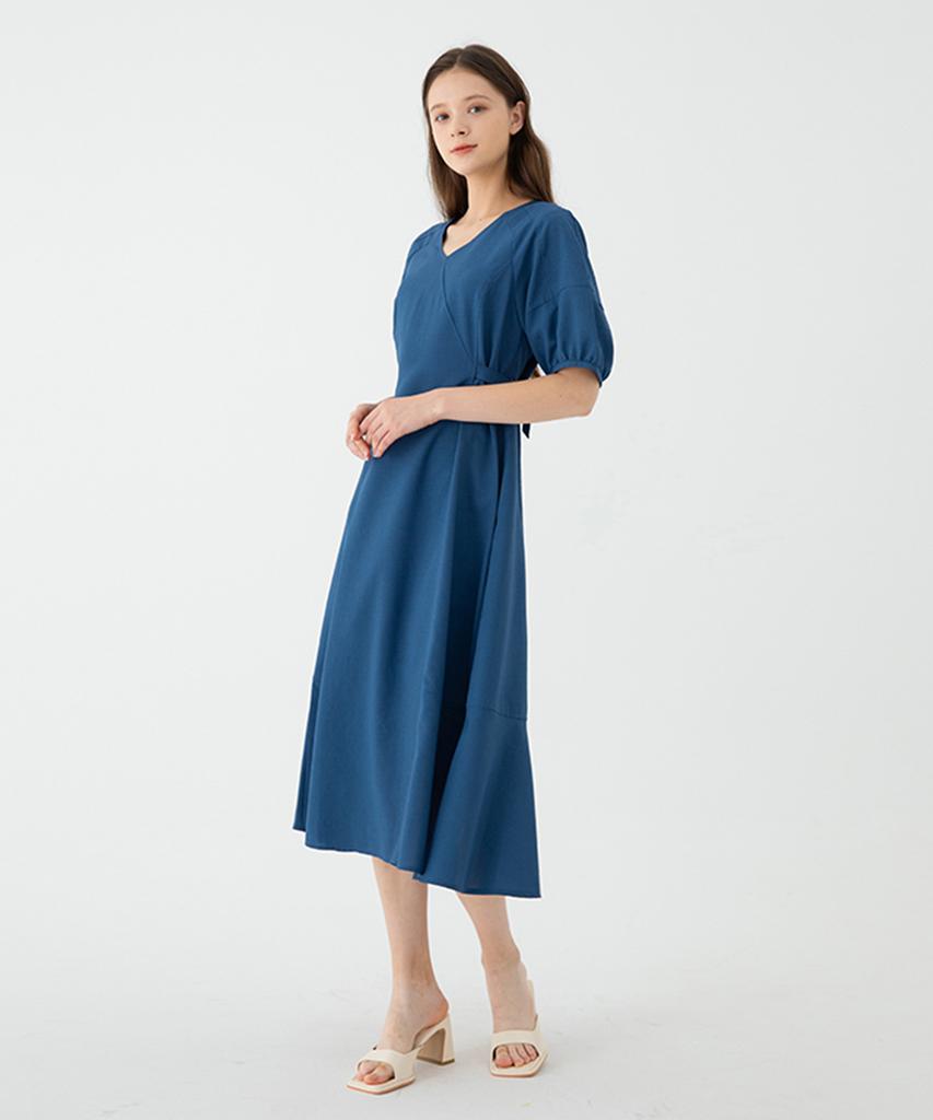 SOUP Balloon Sleeve Short Sleeve Dress (Sz5Op35)