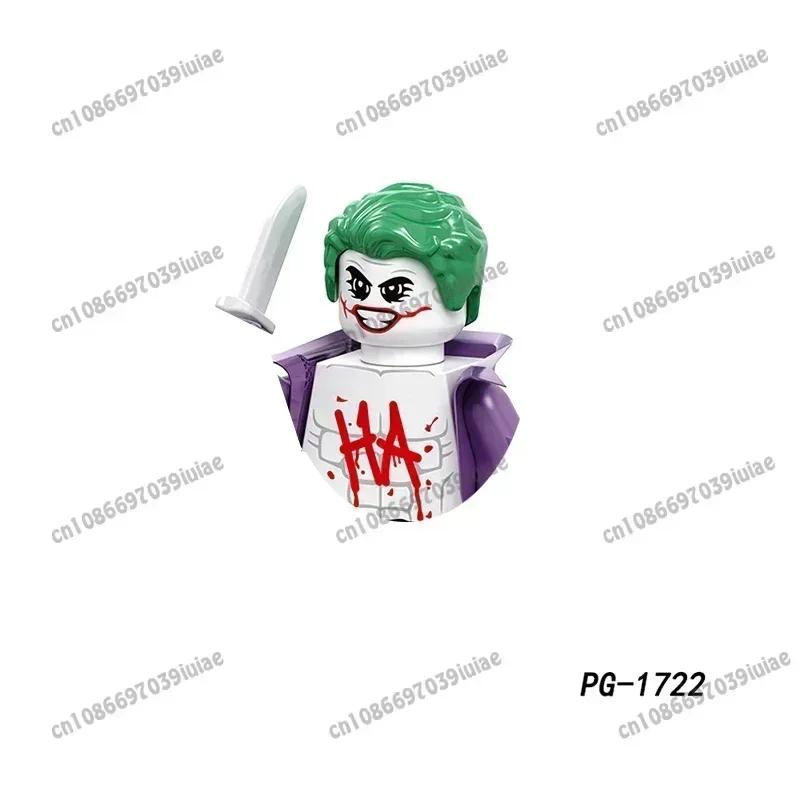 PG8032  BEAST KINGDOM Super Hero Clown Ivy Harley Quinn Catwoman Robin Bricks Cartoon Character building block Birthday Present