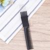Black Anti-Static Hair Comb Set Rat-Tail Design Plastic Hairdressing Tool for Fine Hair Cutting Styling Salon Barber Home