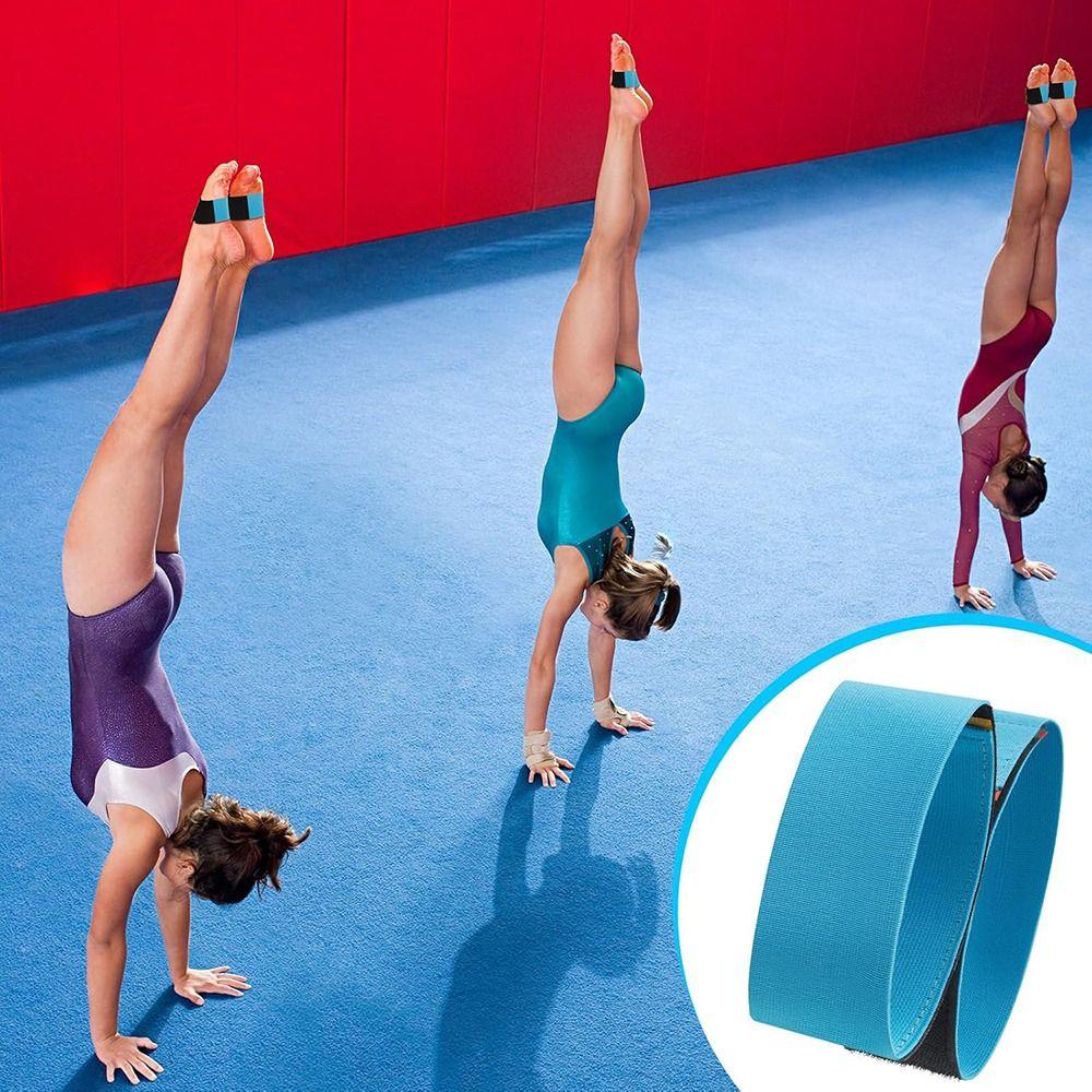1pair Elastic Gymnastics Sticky Toes Dance Equipment Gymnastics Auxiliary Band
