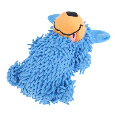 Juguete Chirriante para Perro Suave Cómodo Masticable Interactivo Peluche Animal Juguete para Hogar Exterior