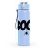 1PC Boo Spider Halloween Art 750ml Color Plastic Sports Water Bottle Leakproof Flip Straw Lid Suitable for Sports Office Home Use