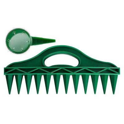 Sowing Hole Puncher Multi Dibbers 12 Hole Hand Dibber Plant Dibber Yard Tool For Planting Planting Bulbs Vegetable Garlic