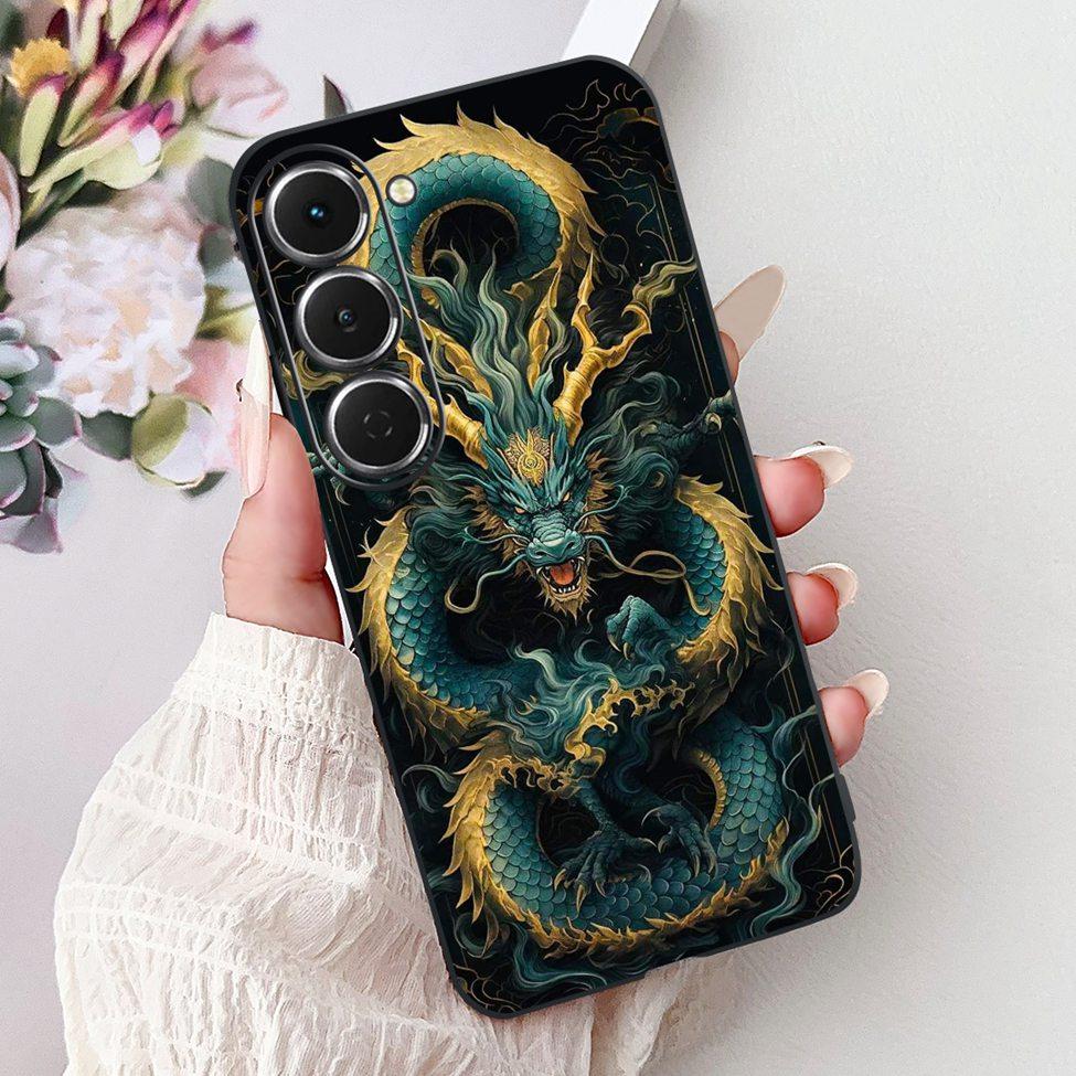 Casing For Tecno Spark 40Pro KM6 Cover For Techno Spark 40 Pro Case Silicone Luxury Butterfly Love Fashion Flowers Cool Painted
