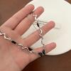 Butterfly Splicing Necklace Fashion High Sense Collarbone Chain Personality Creative Design Sense Necklace Women