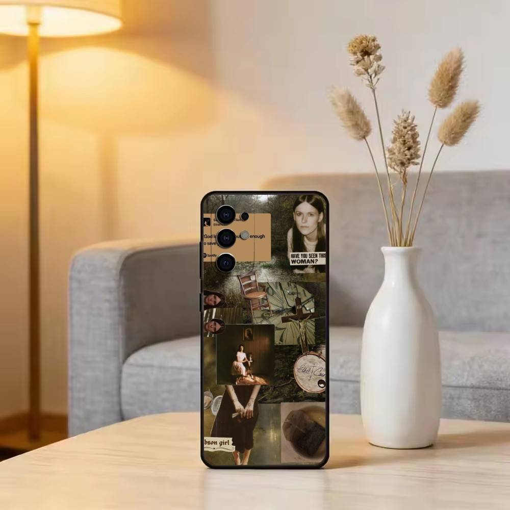 E-Cain EC Theme Phone Case For Samsung S25,S24,S21,S22,S23,S30,Ultra,S20,Plus,Fe,Lite,Note,10,Black Cover
