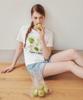 ZEROSTREET Green Apple Short Sleeve T-Shirt / Off-White