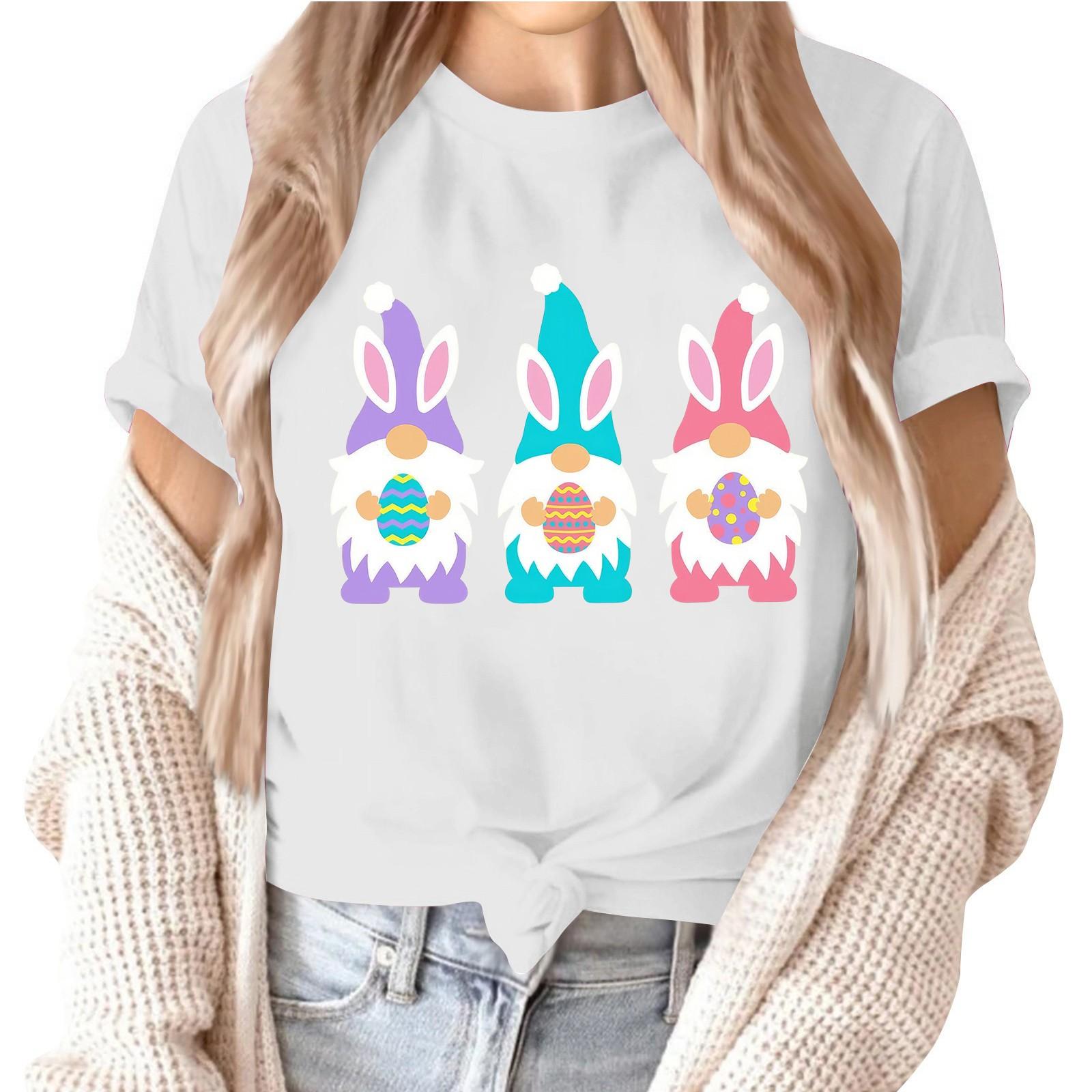 

Жіночий топ з короткими рукавами та принтом на горловині M рожевий