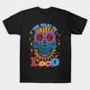 Herr T-shirt med Svart Tryck Poco Loco - Coco No-Cut Transferpapperstryck Bomulls-T-shirt