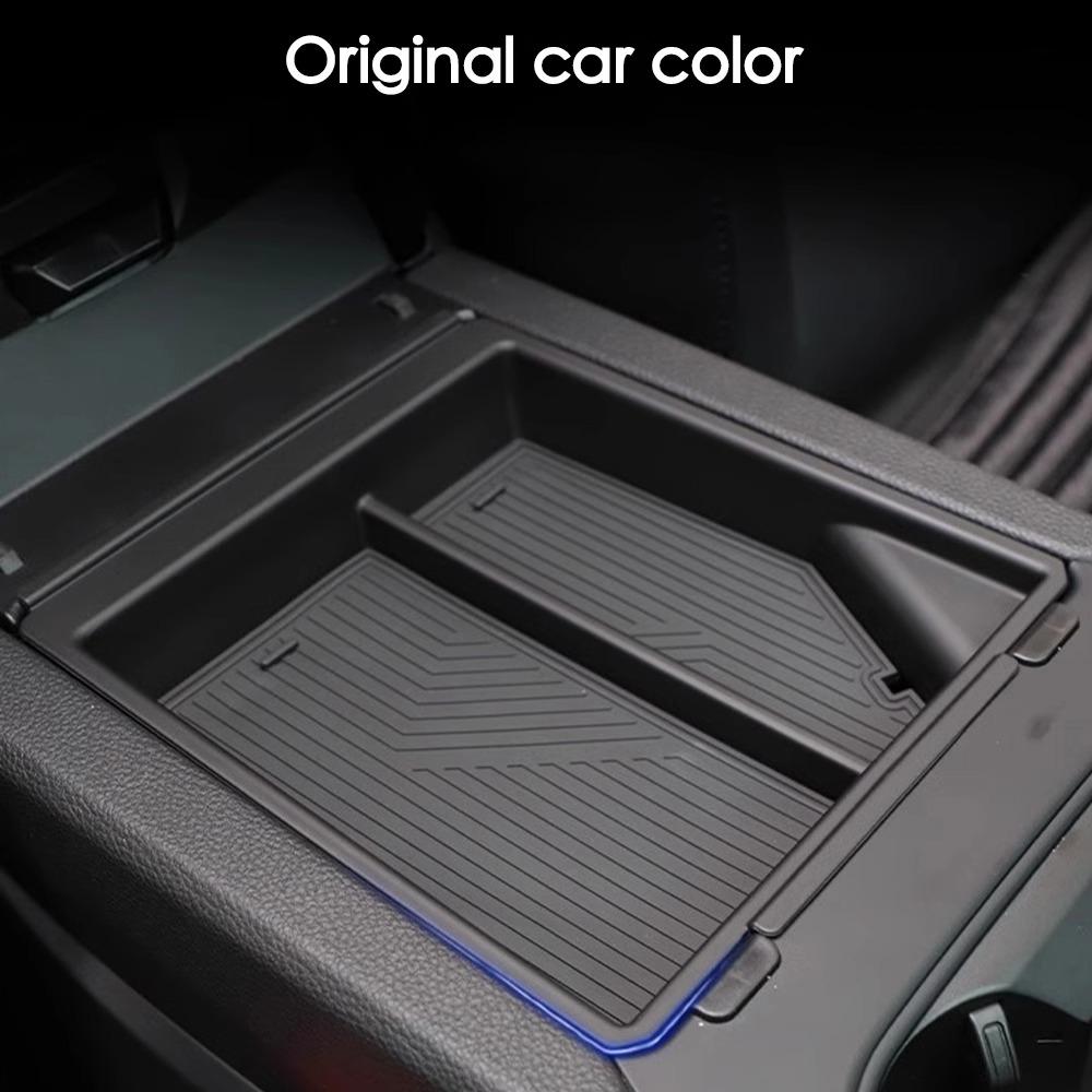 For Porsche Cayenne 2024-2025 Car Center Console Upper Lower Storage Box Tray Central Armrest Organizer Case Interior Accessory