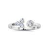 Bague - LUXENTER - Lialt - Argent 925 - Zircone Brillante - Finition Rhodiée