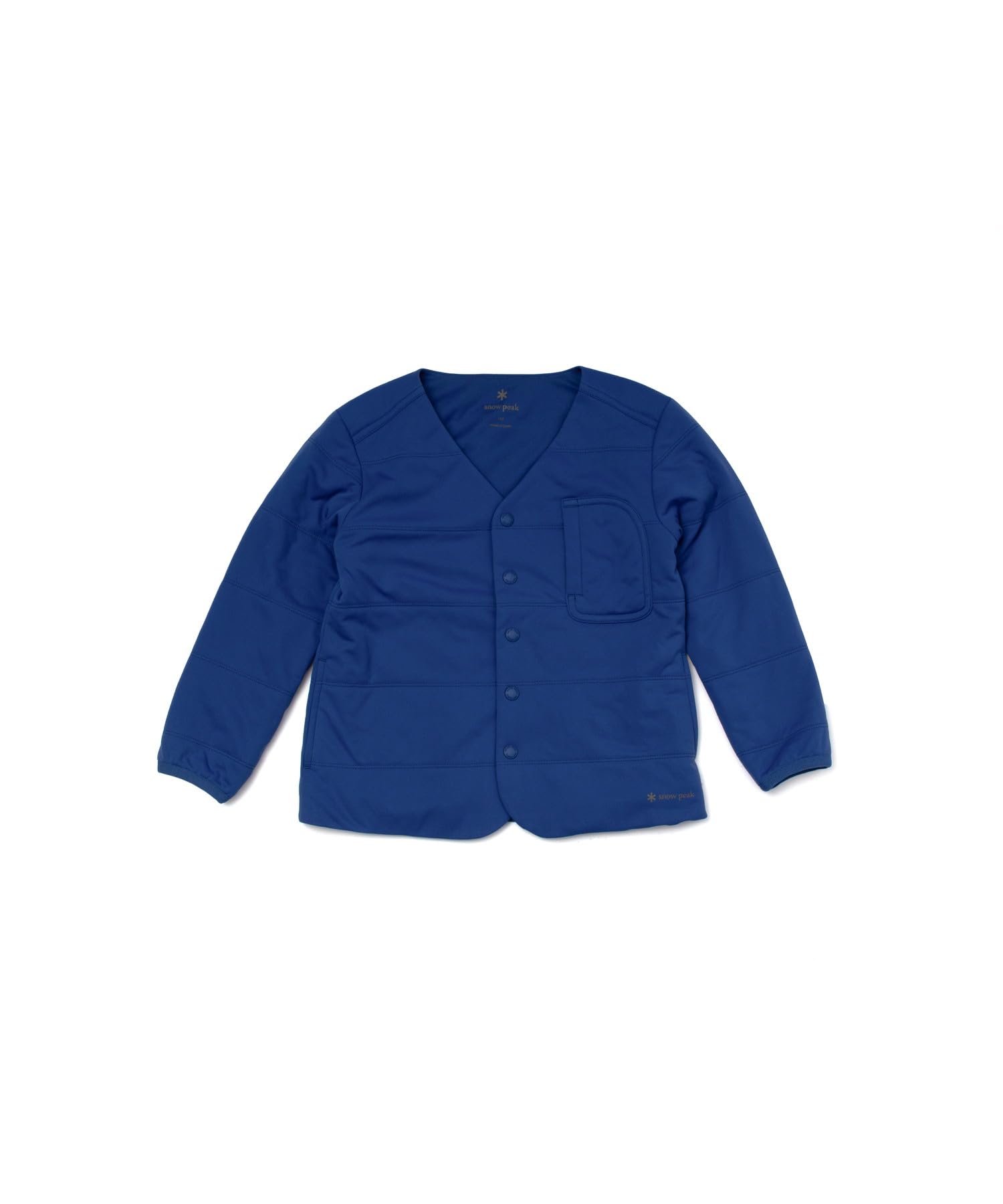 

Snow Peak Kids Flexible Insulated Cardigan Size 110 SW-25SK001, Blue, синій