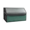Car Suede Trunk Organizer Large Capacity Leather Foldable Storage Box Portable Multifunctional Tool Organizer Car Accessories