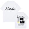 Extremoduro Bomb Graphic Double-Sided T-Shirt, Unisex Spanish Rock Fan Streetwear Tee, 100% Cotton Casual Short Sleeve Top